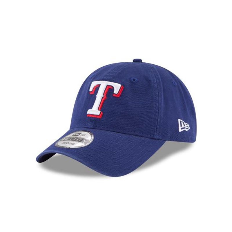 MLB Texas Rangers Core Fit 49Forty Fitted (VOS5467) - Blue New Era Caps